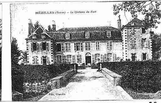 Ville de MEZILLES Carte postale ancienne