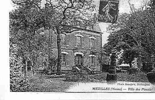 Ville de MEZILLES Carte postale ancienne