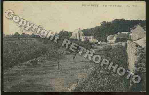 Ville de MEZYSURSEINE Carte postale ancienne