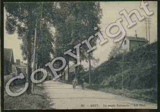 Ville de MEZYSURSEINE Carte postale ancienne