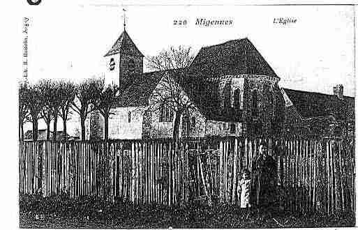 Ville de MIGENNES Carte postale ancienne