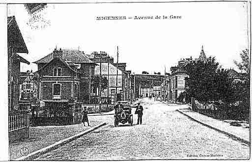 Ville de MIGENNES Carte postale ancienne