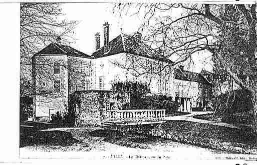 Ville de MILLYLAFORET Carte postale ancienne