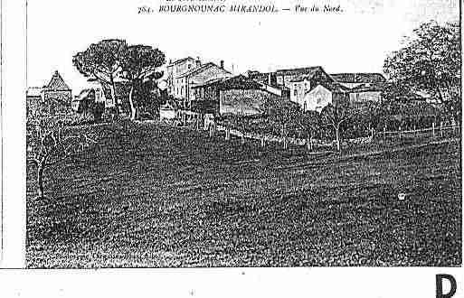 Ville de MIRANDOLBOURGNOUNAC Carte postale ancienne