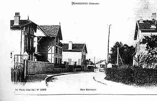 Ville de MIRECOURT Carte postale ancienne