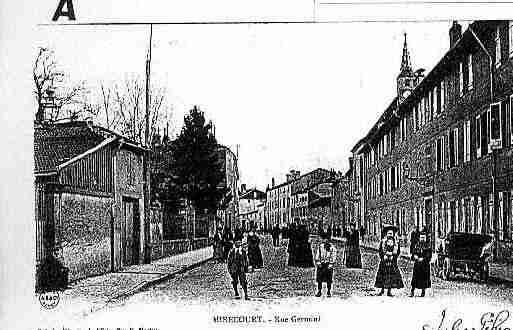 Ville de MIRECOURT Carte postale ancienne