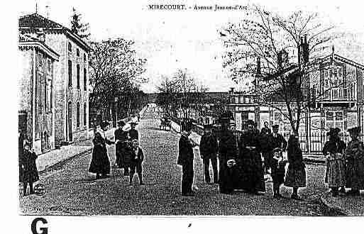Ville de MIRECOURT Carte postale ancienne