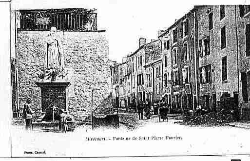 Ville de MIRECOURT Carte postale ancienne