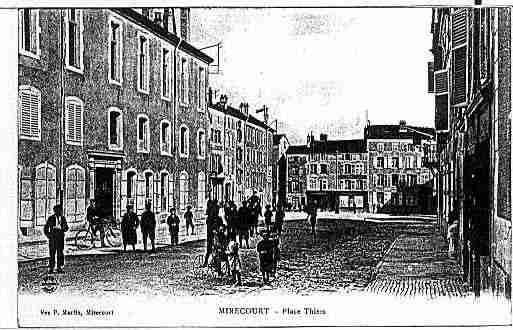Ville de MIRECOURT Carte postale ancienne