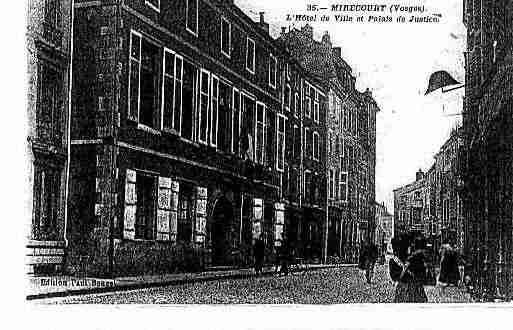 Ville de MIRECOURT Carte postale ancienne