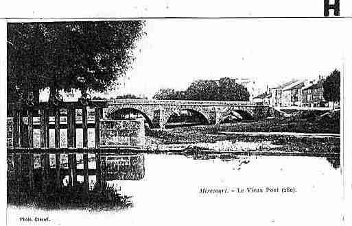 Ville de MIRECOURT Carte postale ancienne