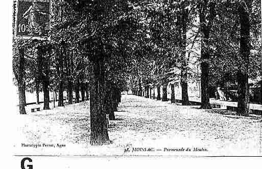 Ville de MOISSACSAINTELIVRADE Carte postale ancienne