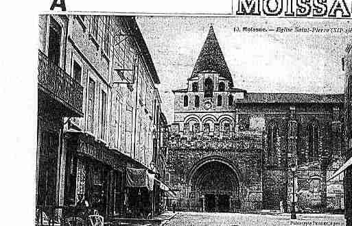 Ville de MOISSACSAINTELIVRADE Carte postale ancienne