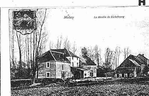 Ville de MOLAY Carte postale ancienne