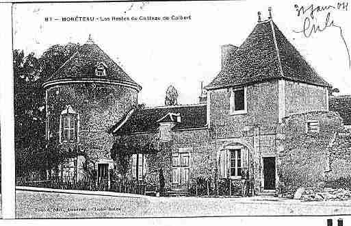 Ville de MONETEAU Carte postale ancienne