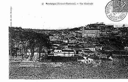 Ville de MONTAIGUDEQUERCY Carte postale ancienne