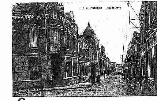 Ville de MONTDIDIER Carte postale ancienne