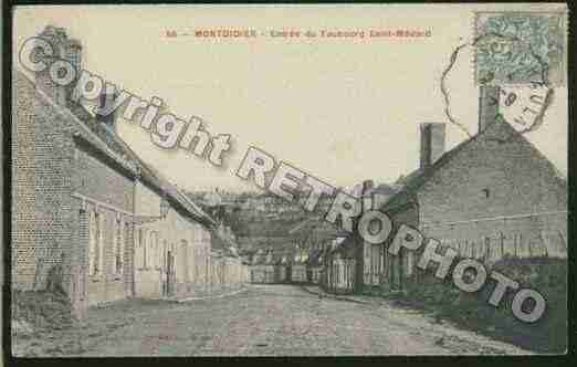 Ville de MONTDIDIER Carte postale ancienne