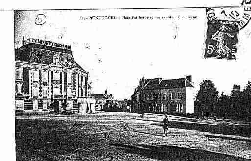 Ville de MONTDIDIER Carte postale ancienne