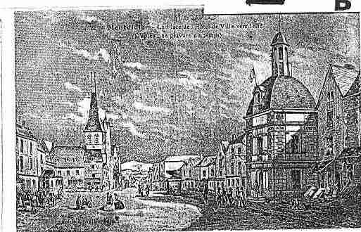 Ville de MONTDIDIER Carte postale ancienne