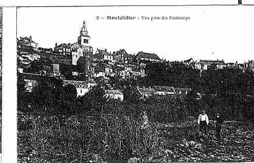 Ville de MONTDIDIER Carte postale ancienne
