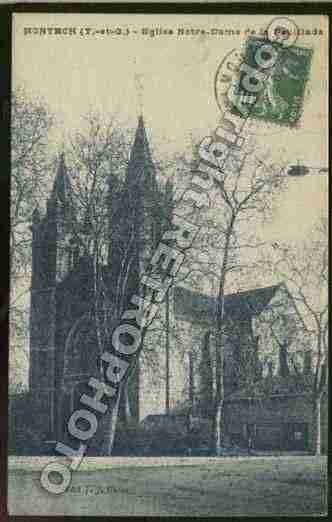 Ville de MONTECH Carte postale ancienne