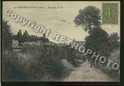 Ville de MONTFORTL\'AMAURY Carte postale ancienne