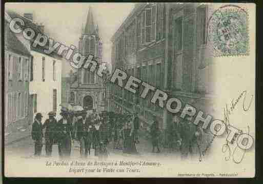 Ville de MONTFORTL\\\'AMAURY Carte postale ancienne