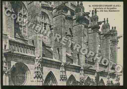 Ville de MONTFORTL\'AMAURY Carte postale ancienne