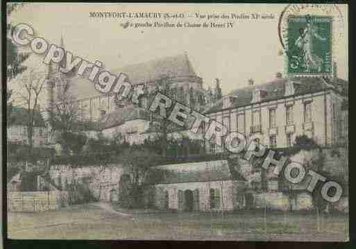 Ville de MONTFORTL\'AMAURY Carte postale ancienne