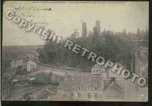 Ville de MONTFORTL\'AMAURY Carte postale ancienne
