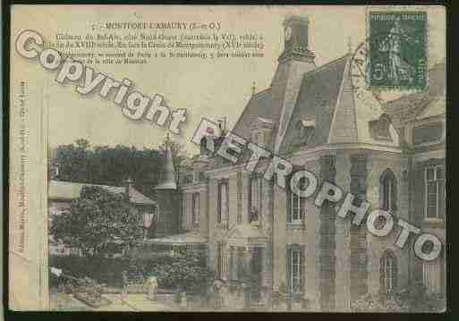 Ville de MONTFORTL\'AMAURY Carte postale ancienne
