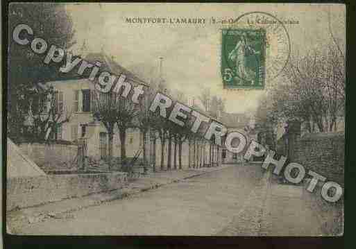Ville de MONTFORTL\'AMAURY Carte postale ancienne