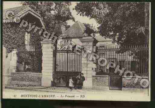 Ville de MONTFORTL\'AMAURY Carte postale ancienne