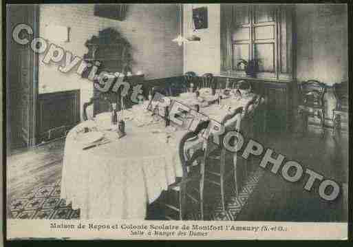 Ville de MONTFORTL\'AMAURY Carte postale ancienne