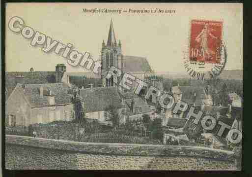 Ville de MONTFORTL\'AMAURY Carte postale ancienne