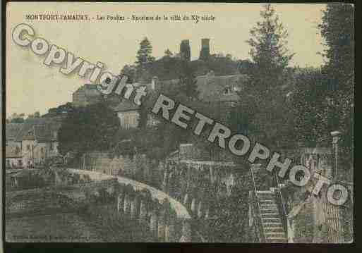 Ville de MONTFORTL\'AMAURY Carte postale ancienne