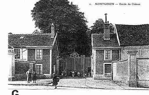 Ville de MONTGERON Carte postale ancienne