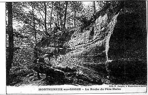 Ville de MONTHUREUXSURSAONE Carte postale ancienne