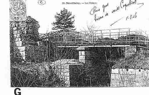 Ville de MONTLHERY Carte postale ancienne