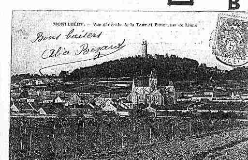 Ville de MONTLHERY Carte postale ancienne