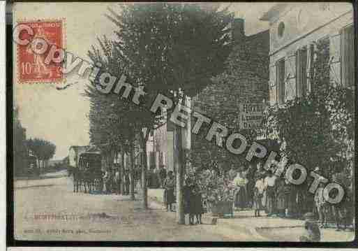 Ville de MONTPEZATDEQUERCY Carte postale ancienne