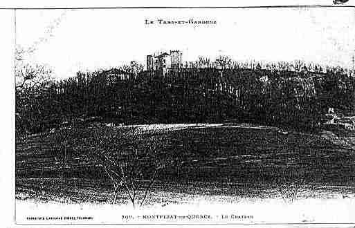 Ville de MONTPEZATDEQUERCY Carte postale ancienne