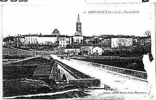 Ville de MONTRICOUX Carte postale ancienne Ville de MONTRICOUX Carte postale ancienne