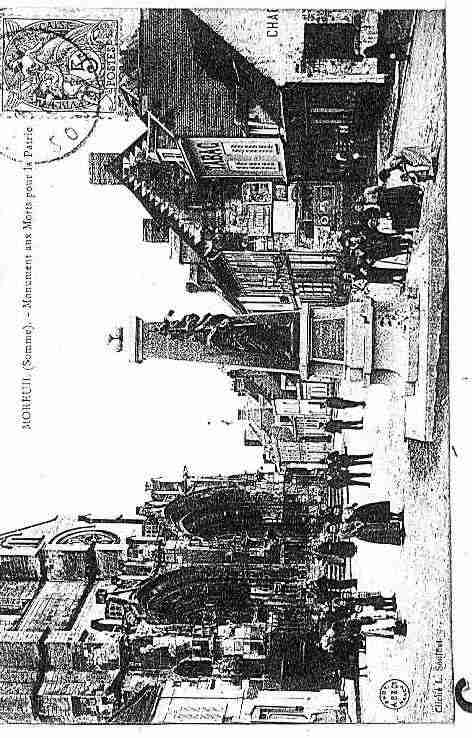 Ville de MOREUIL Carte postale ancienne