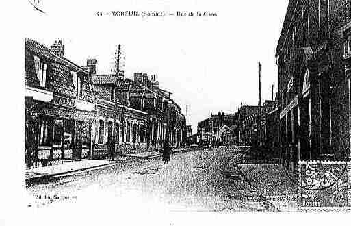 Ville de MOREUIL Carte postale ancienne