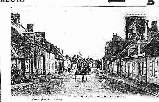 Ville de MOREUIL Carte postale ancienne