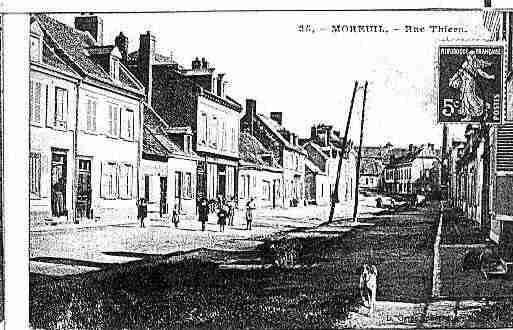 Ville de MOREUIL Carte postale ancienne