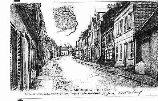 Ville de MOREUIL Carte postale ancienne