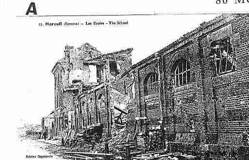 Ville de MOREUIL Carte postale ancienne